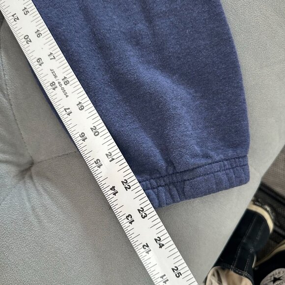 Aviator Nation Kids Navy Sweatpants with Yellow Smiley - Picture 9 of 9